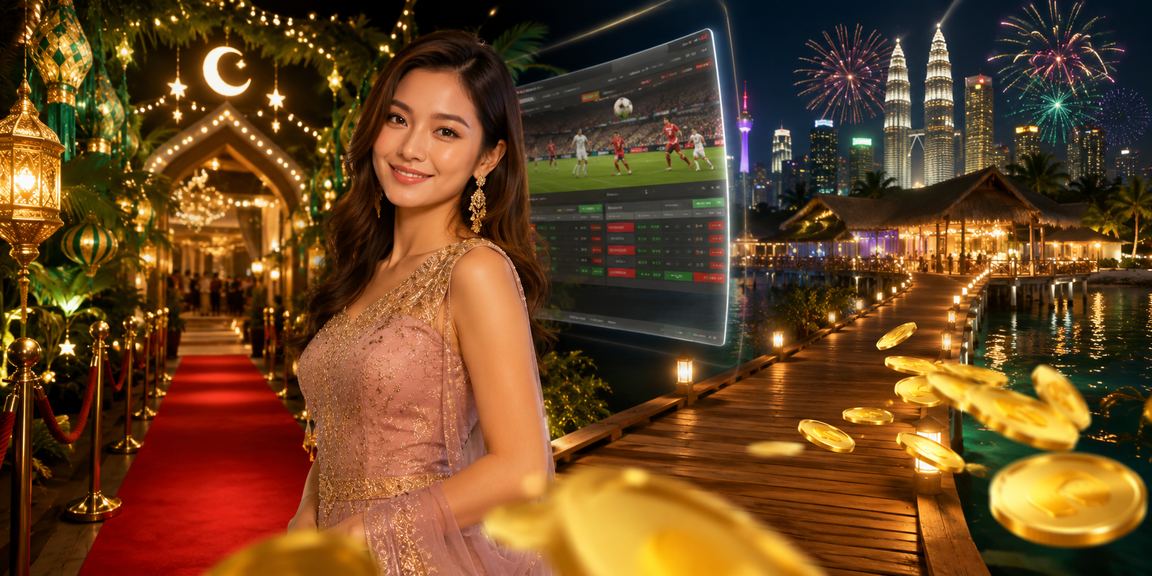 Pengguna Petaling Jaya menikmati permainan meja dan hiburan kasino semasa Hari Raya melalui 3000